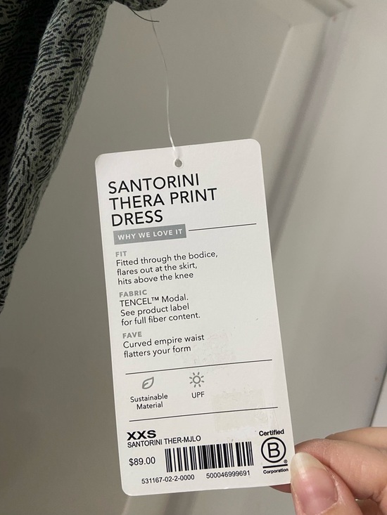 Athleta Santorini Thera Print Dress - Picture 7 of 8